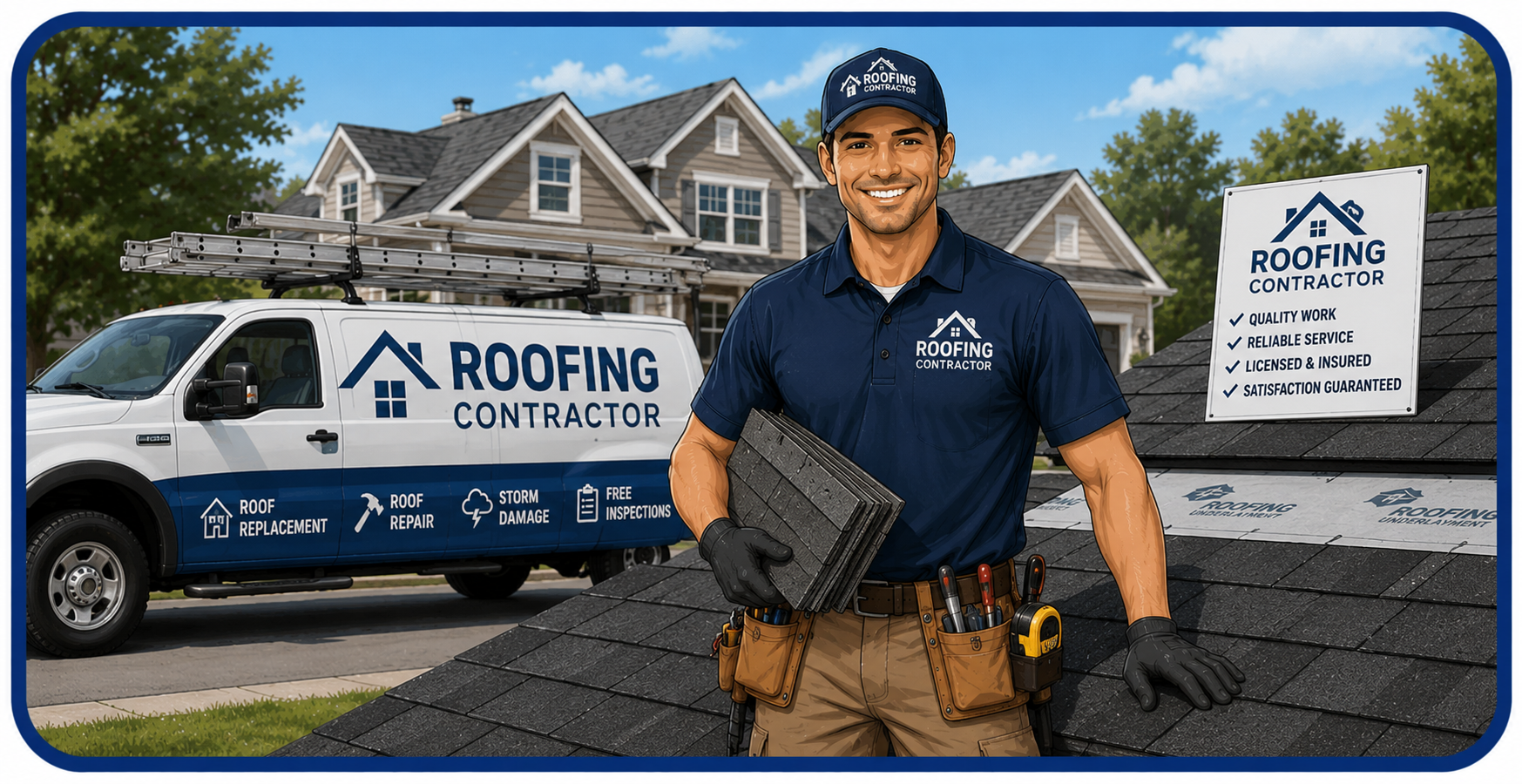 Professional Hail Damage Roof Repair Service